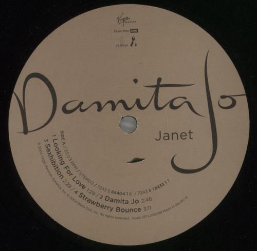 送料無料】JANET JACKSON / DAMITA JO 2LP レコード Janet / Damita Jo